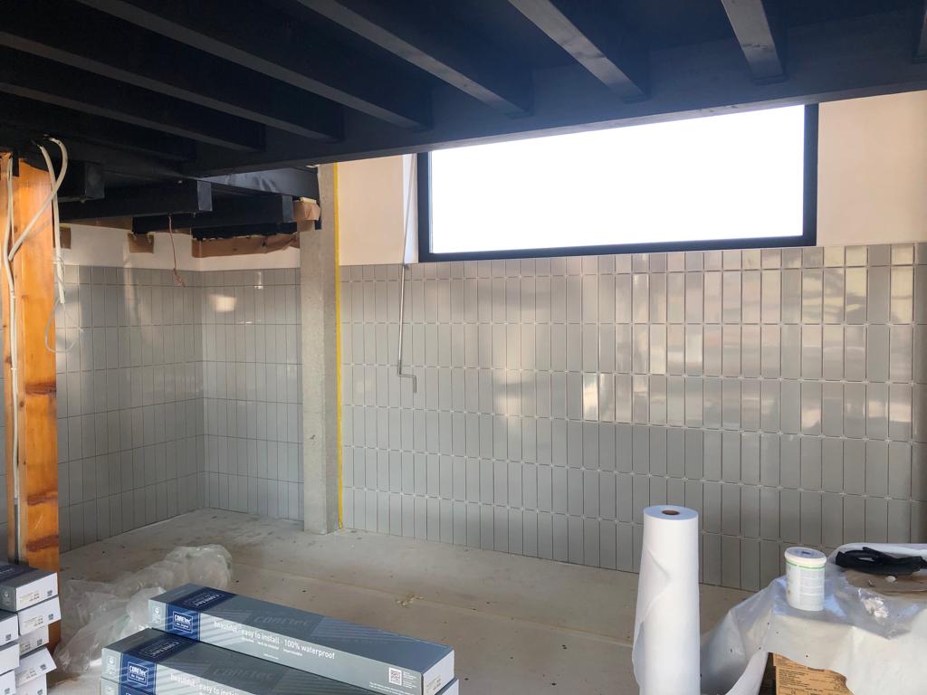 Avancement chantier : pharmacie en Gibloux