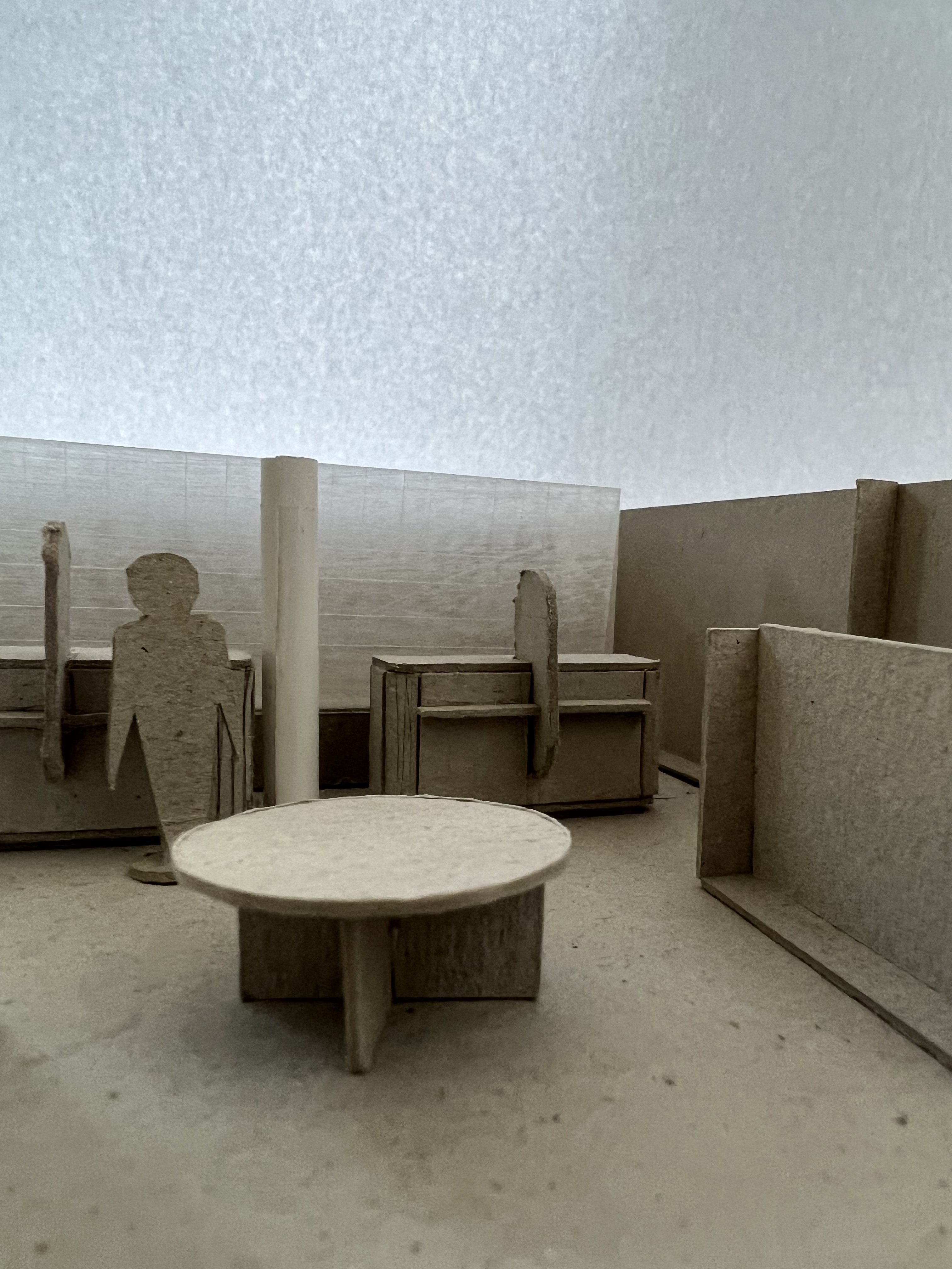 Maquette d'étude pour une pharmacie